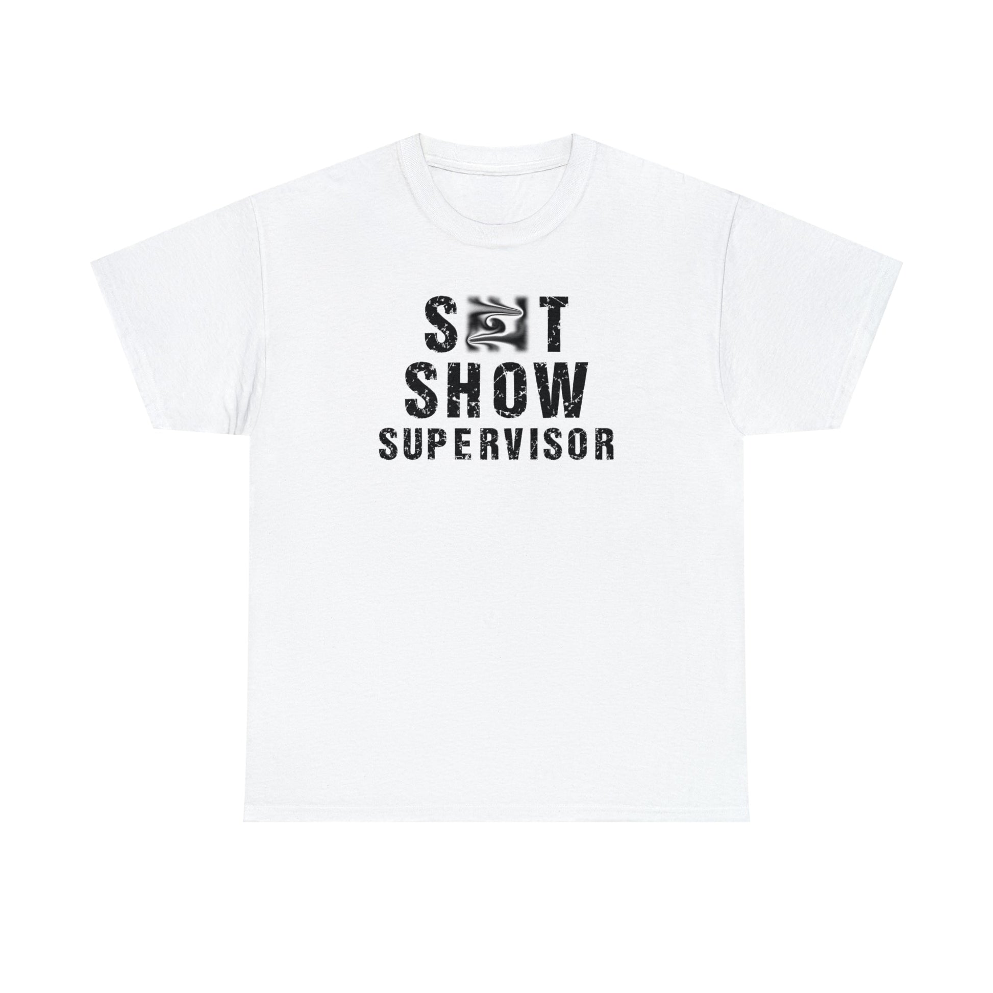 CrazyYetiClothing, CYC, S**t Show Supervisor (Unisex Tee, Censored), T-Shirt