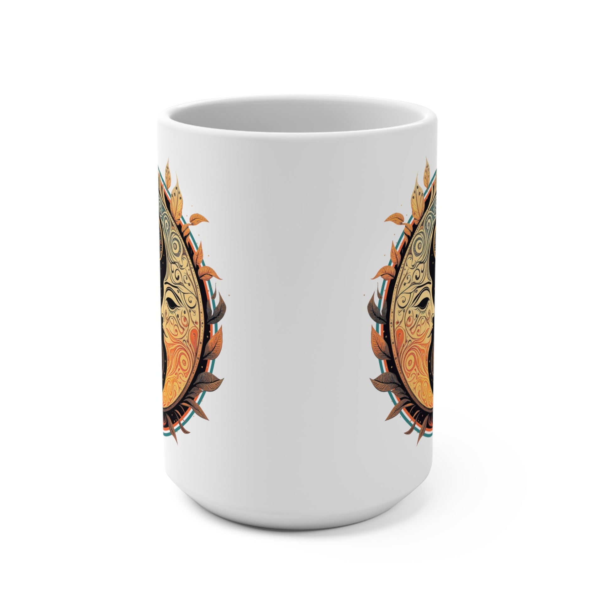 CrazyYetiClothing, CYC, Sun and Moon (Ceramic Mug 15oz), Mug