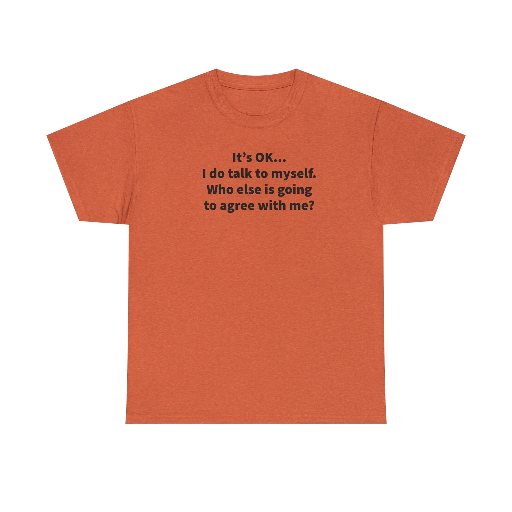 CrazyYetiClothing, CYC, Talking To Myself 1 (Unisex Tee), T-Shirt