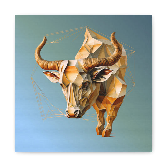 CrazyYetiClothing, CYC, Taurus (Canvas Gallery Wrap), Canvas