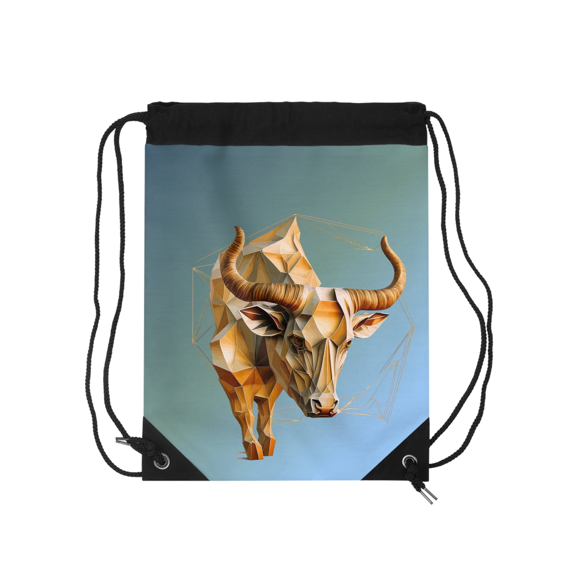 CrazyYetiClothing, CYC, Taurus (Drawstring Bag, 19" x 14.5"), Bags