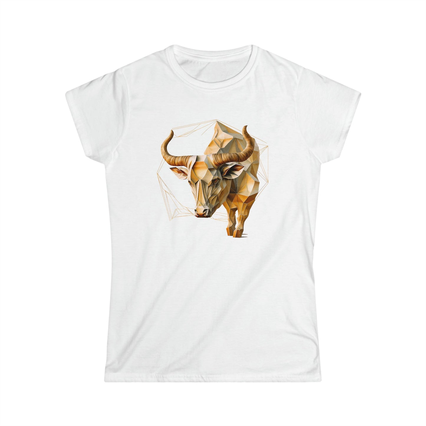 CrazyYetiClothing, CYC, Taurus (Women's Softstyle Tee), T-Shirt