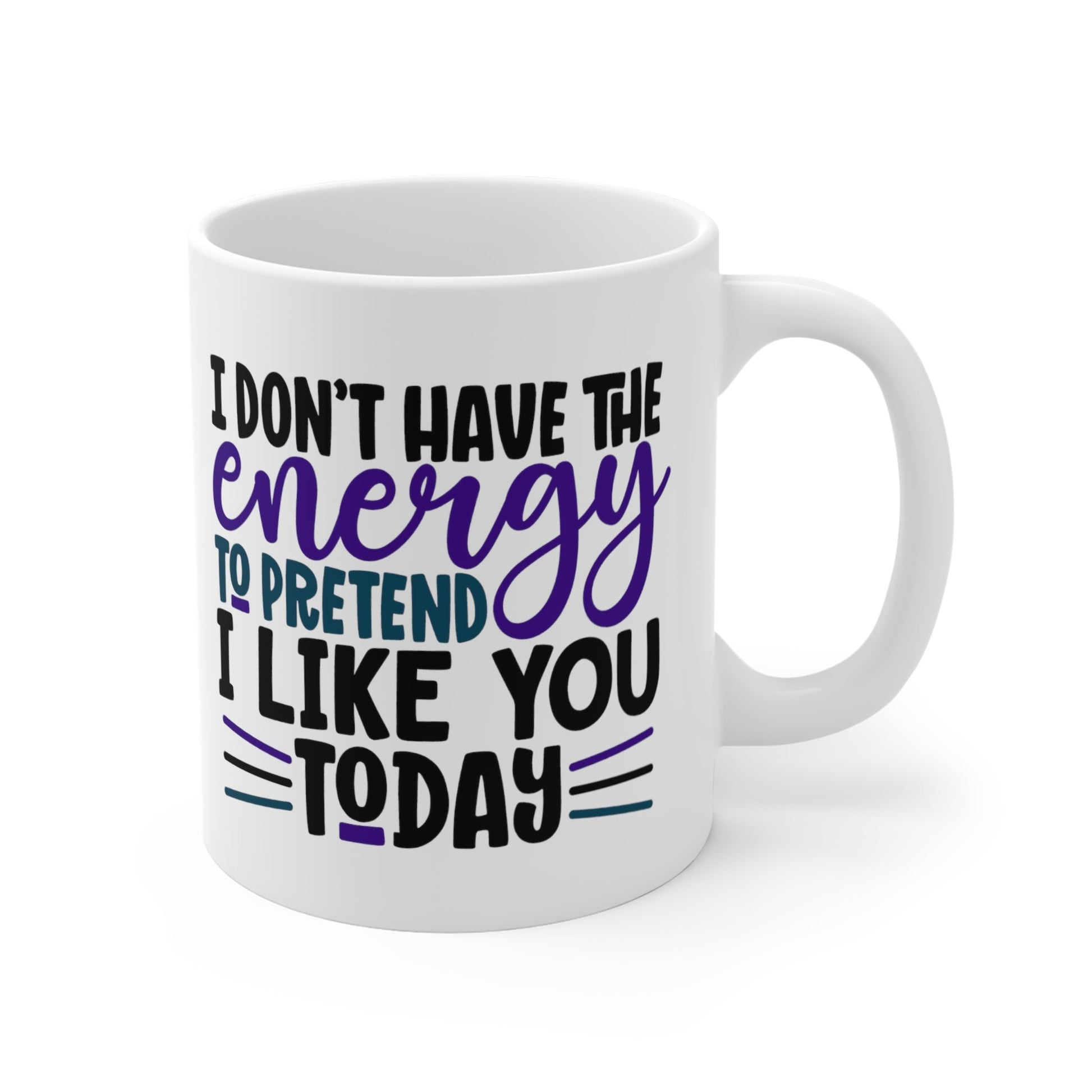 CrazyYetiClothing, CYC, The Energy To Pretend (Ceramic Mug 11oz), Mug