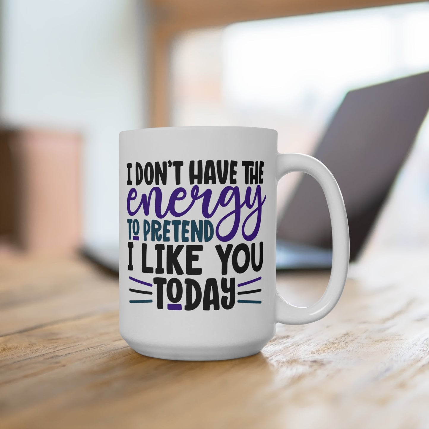 CrazyYetiClothing, CYC, The Energy To Pretend (Ceramic Mug 15oz), Mug