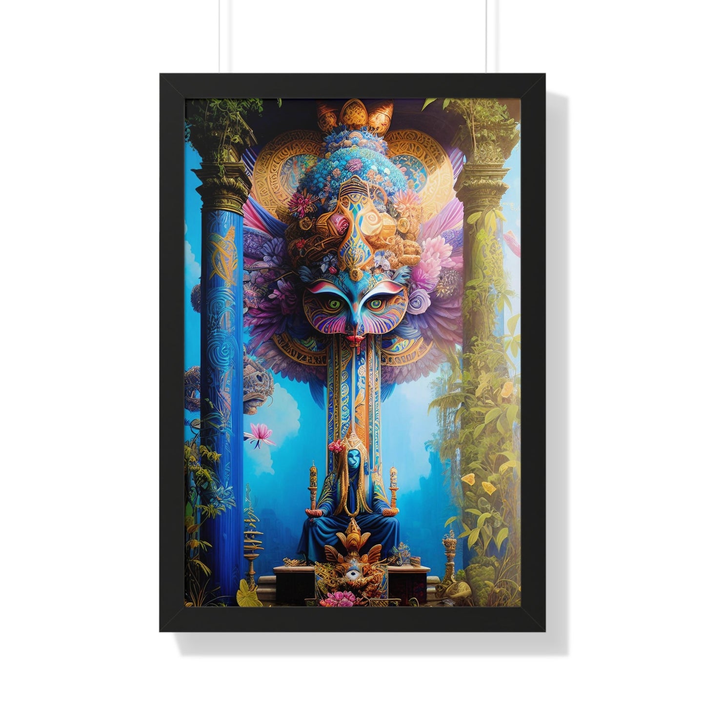 CrazyYetiClothing, CYC, The Mask (Framed Poster), Poster