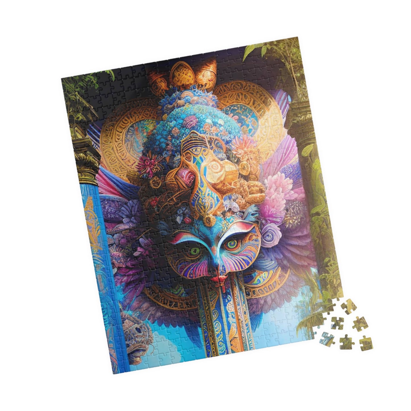 CrazyYetiClothing, CYC, The Mask Puzzle (110, 252 or 500-piece), Puzzle