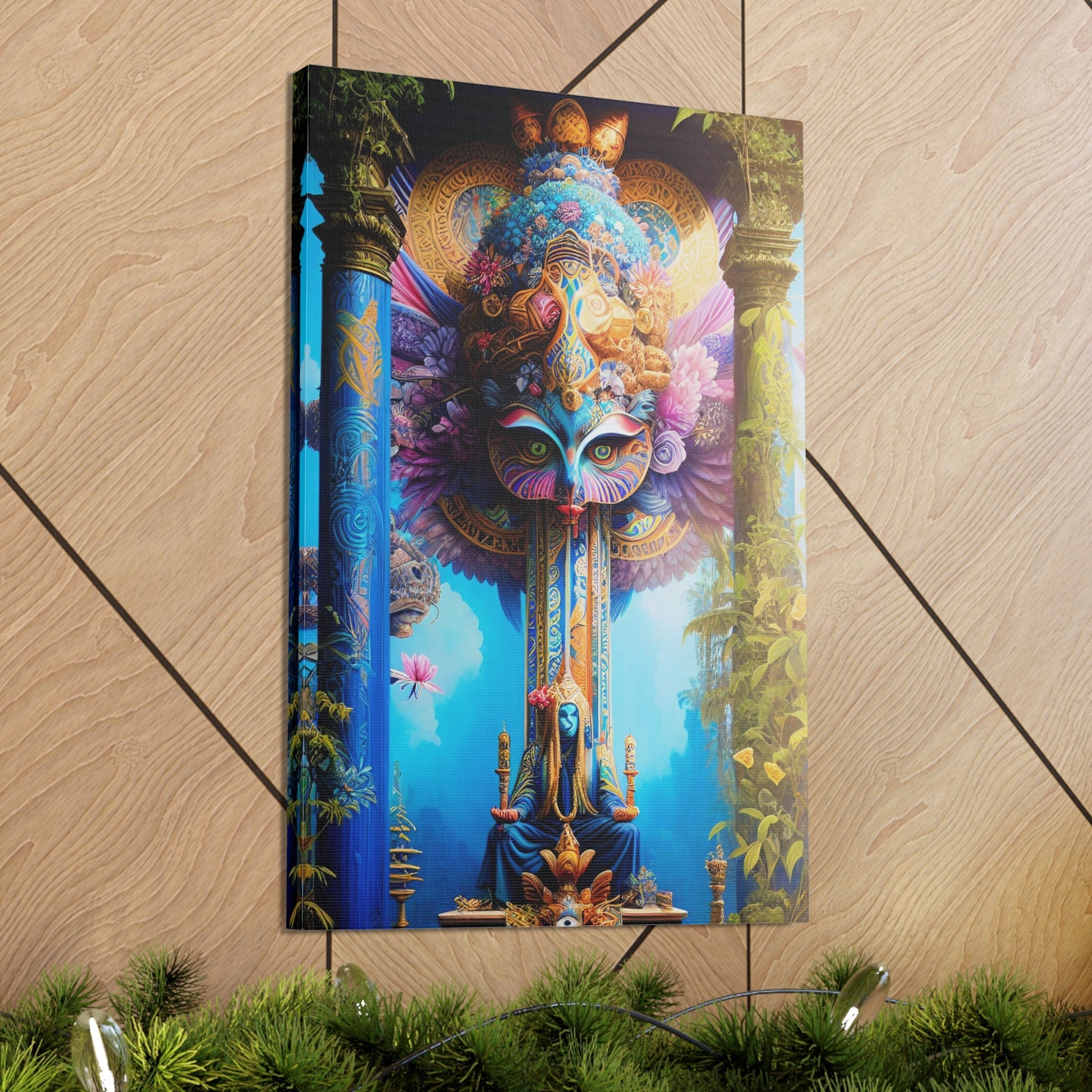 CrazyYetiClothing, CYC, The Mask (Vertical Canvas Gallery Wrap), Canvas