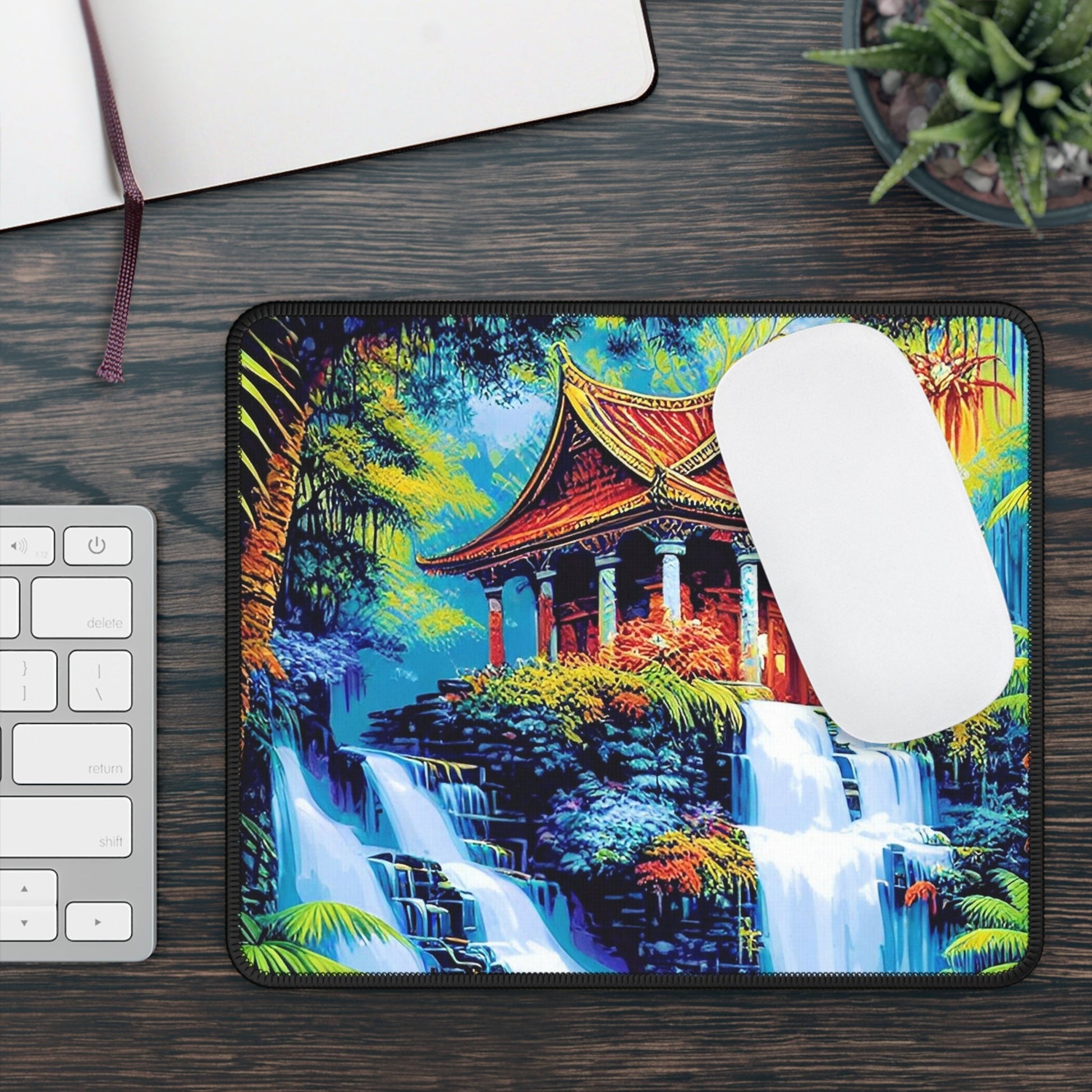 CrazyYetiClothing, CYC, The Temple (Mouse Pad), Home Decor