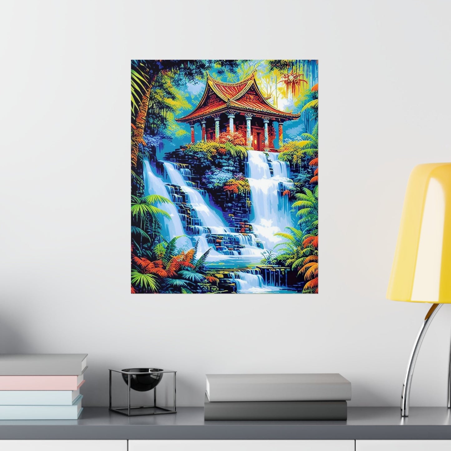 CrazyYetiClothing, CYC, The Temple (Premium Matte Vertical Poster), Poster
