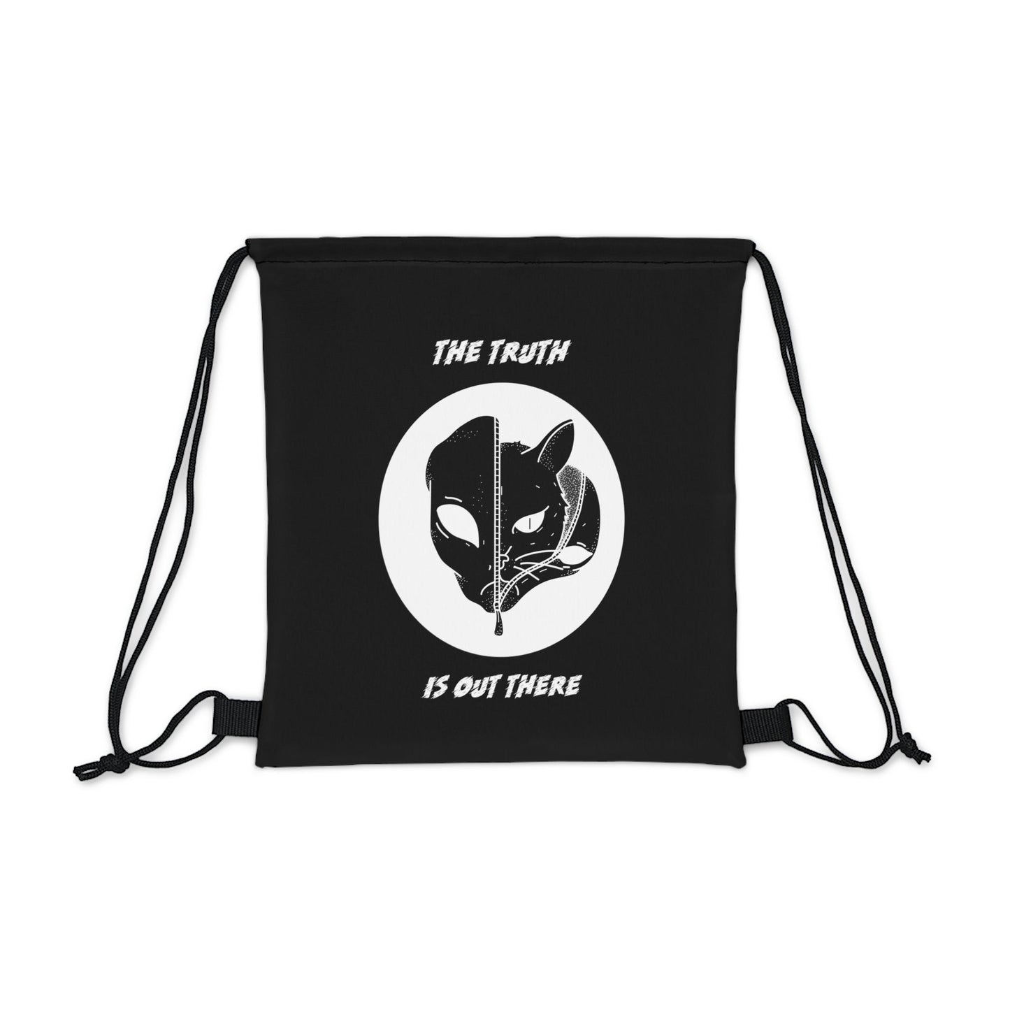 CrazyYetiClothing, CYC, The Truth Is Out There (Drawstring Bag 14"x13"), Bags