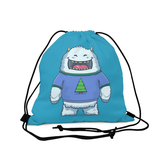 CrazyYetiClothing, CYC, The Yeti (Drawstring Bag 14" X 13"), Bags