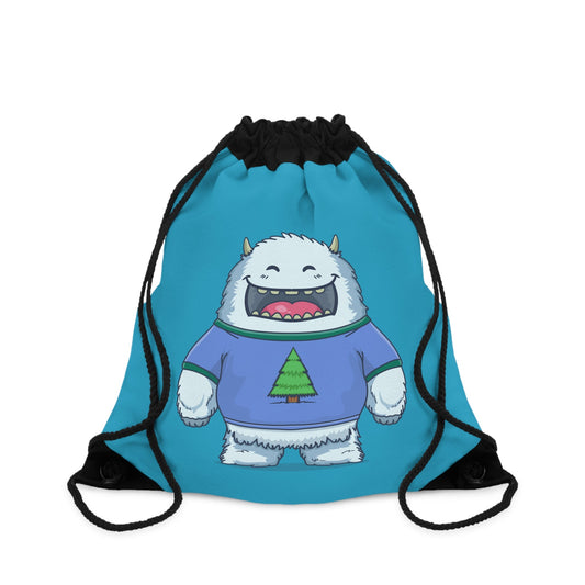 CrazyYetiClothing, CYC, The Yeti (Drawstring Bag 19" X 14.5"), Bags