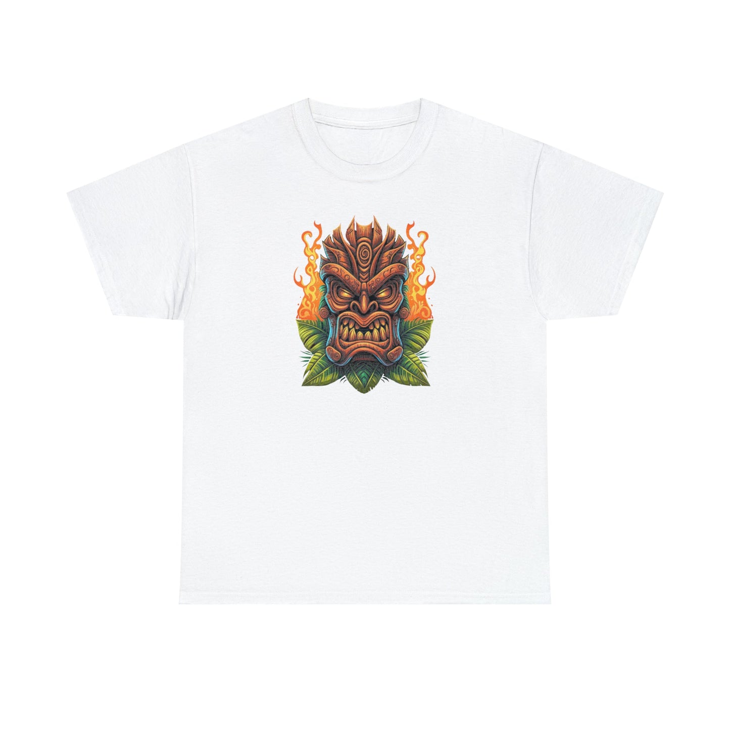 CrazyYetiClothing, CYC, Tiki Mask 2 (Unisex Tee), T-Shirt