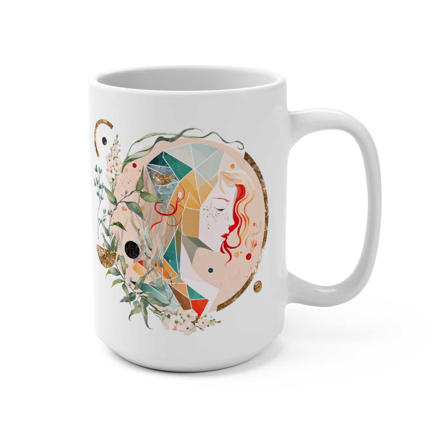 CrazyYetiClothing, CYC, Virgo (Ceramic Mug 15oz), Mug