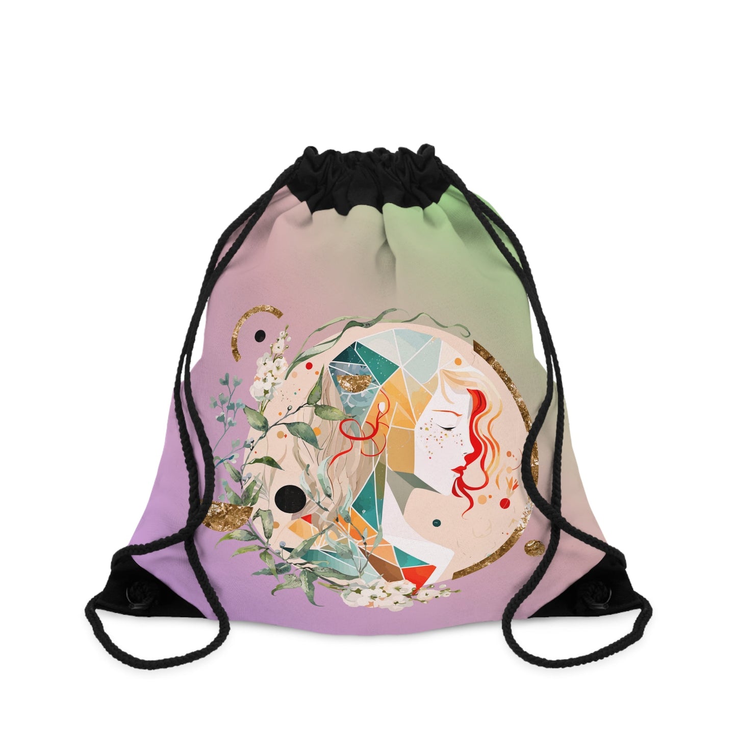 CrazyYetiClothing, CYC, Virgo (Drawstring Bag, 19"x14.5"), Bags