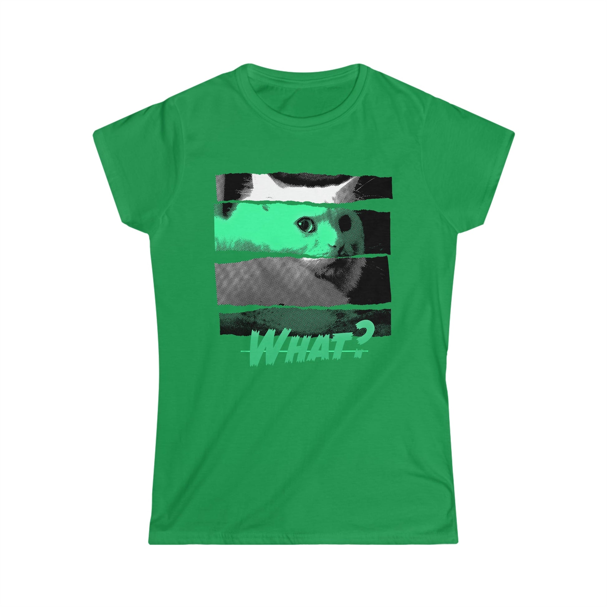 CrazyYetiClothing, CYC, WHAT? (Women's Softstyle Tee), T-Shirt