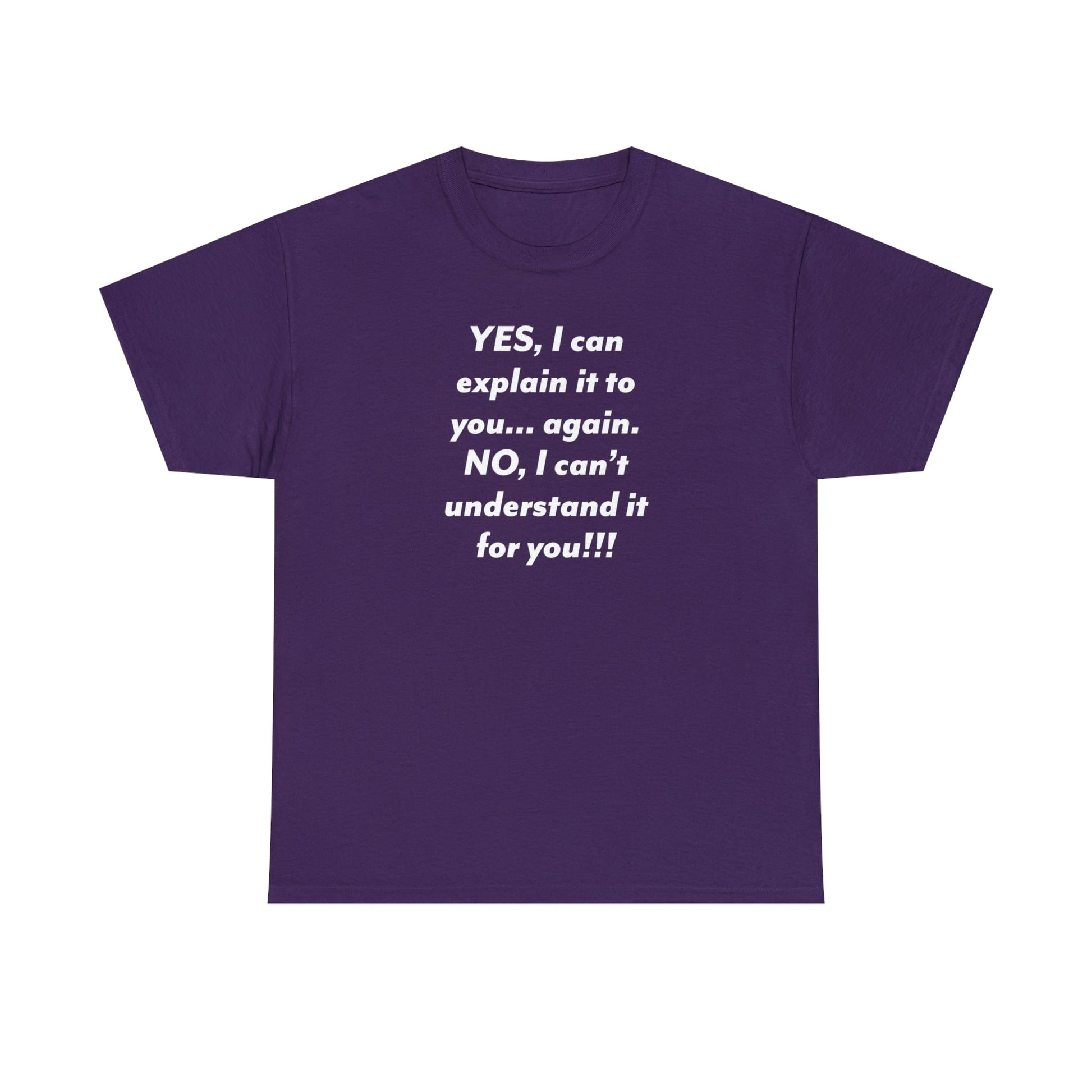 CrazyYetiClothing, CYC, Yes I Could, But... (Unisex Tee), T-Shirt