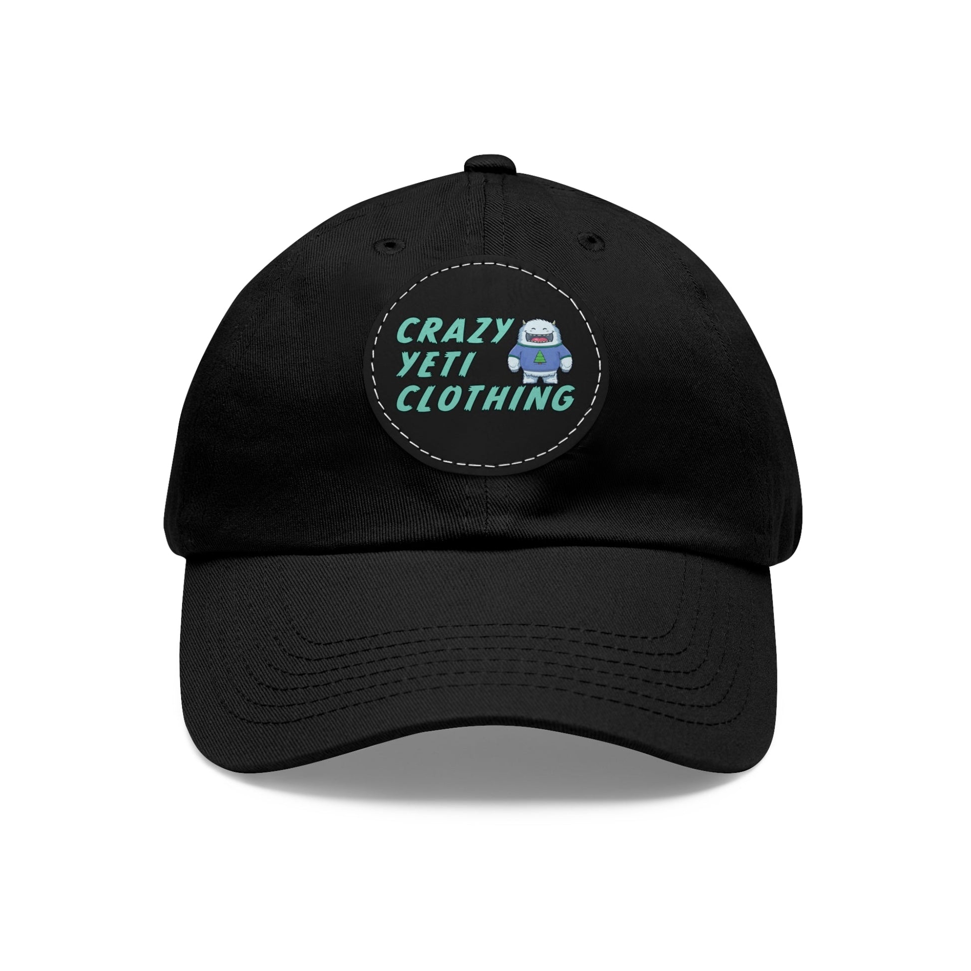 CrazyYetiClothing, CYC, Yeti Ball Cap (Hat with Name & Logo, Round), Hats