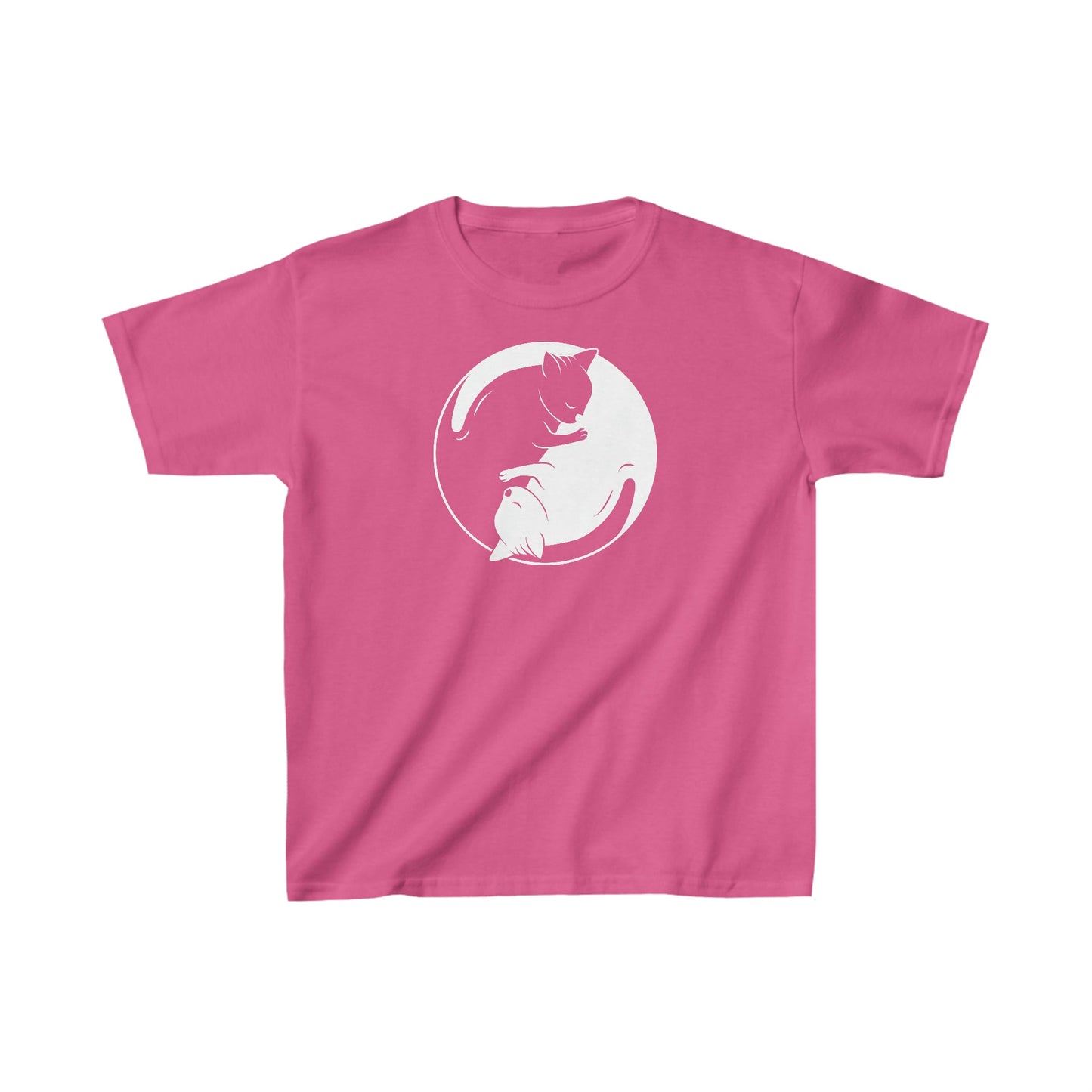 CrazyYetiClothing, CYC, Yin Yang Cats (Kids Tee), Kids clothes