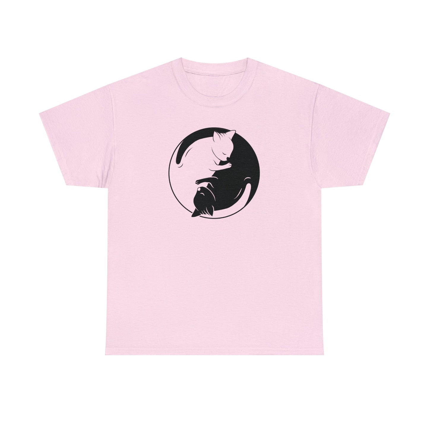 CrazyYetiClothing, CYC, Yin Yang Cats (Unisex Tee), T-Shirt